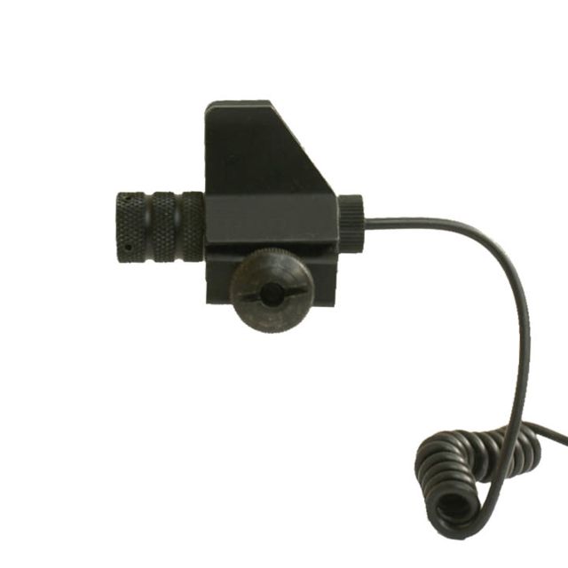 Tuff Zone Low Profile Removable Front SightRed Laser Combo Hard Anodize Black - Tuff Zone