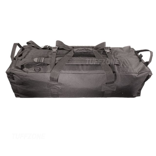 Tuff Zone Military Style Assault Bag Black Extra Large - Tuff Zone