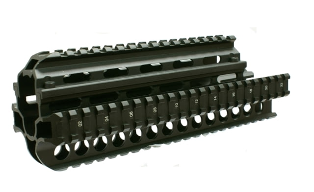 Tuff Zone Saiga Quad Rail System 7.62x39mm Weaver/Picatinny 4 Solid - Tuff Zone