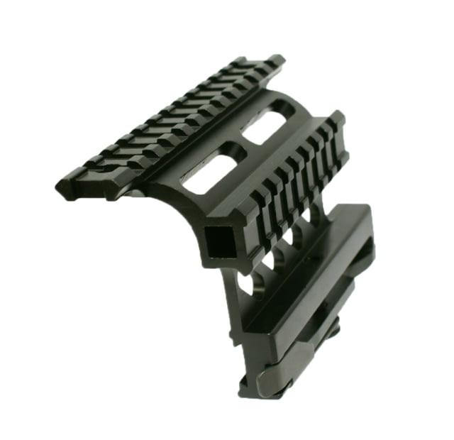 Tuff Zone Tactical AK Double Rail Side Mount w/ Quick Release Lever Black - Tuff Zone