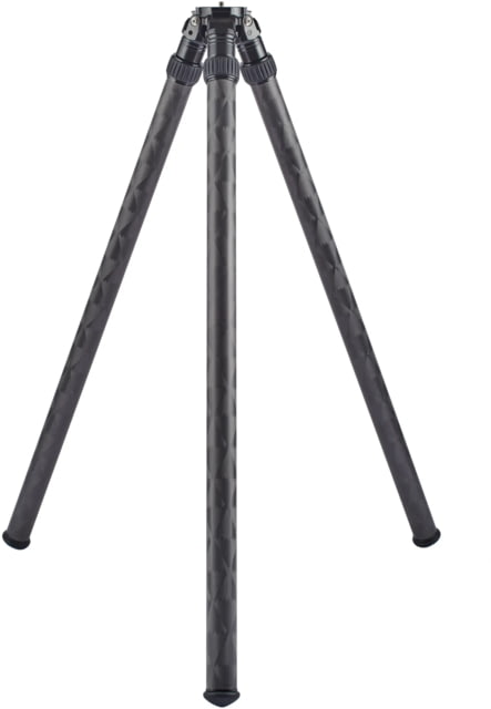 Two Vets Tripods Inc Quick Deploy Tripod V2 Leg Stopper Inverted Carbon Fiber/Black 39-65.5in