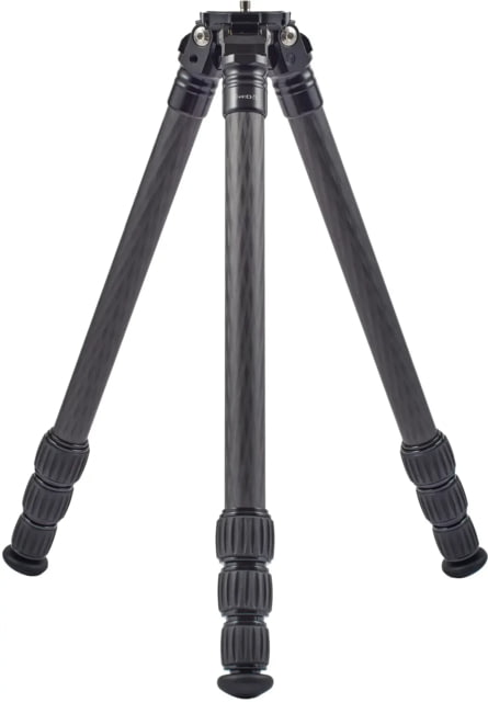 Two Vets Tripods Inc The Voyager w/Leg Stopper Carbon Fiber/Black 50in