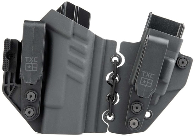 TXC Holsters ALLY Concealed Carry Holster f/Smith & Wesson M&P 40 Shield/M&P 9 Shield Grey - Txc Holsters