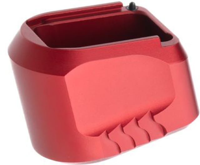 Tyrant CNC 1.0/2.0 Pistol Magazine Extension Smith & Wesson M&P 9mm 5 Rounds Red - Tyrant Cnc