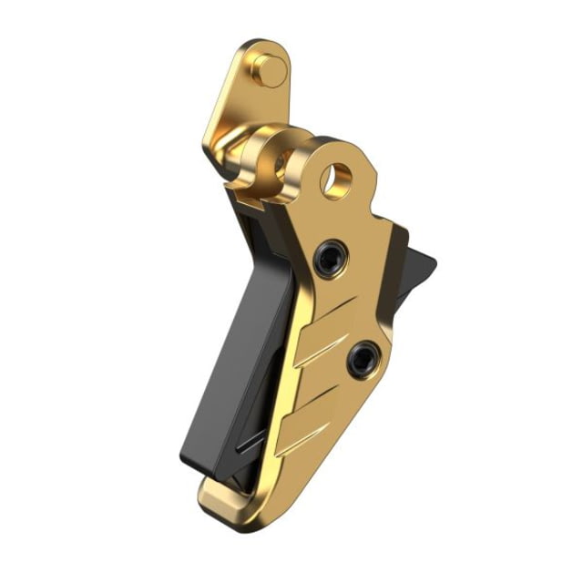 EDEMO Tyrant CNC Intellifire Pistol Trigger SIG Sauer P365 Gold Shoe/Black Hardware TD-P365-TRIG-Gold-Black EDEMO1 - Tyrant Cnc