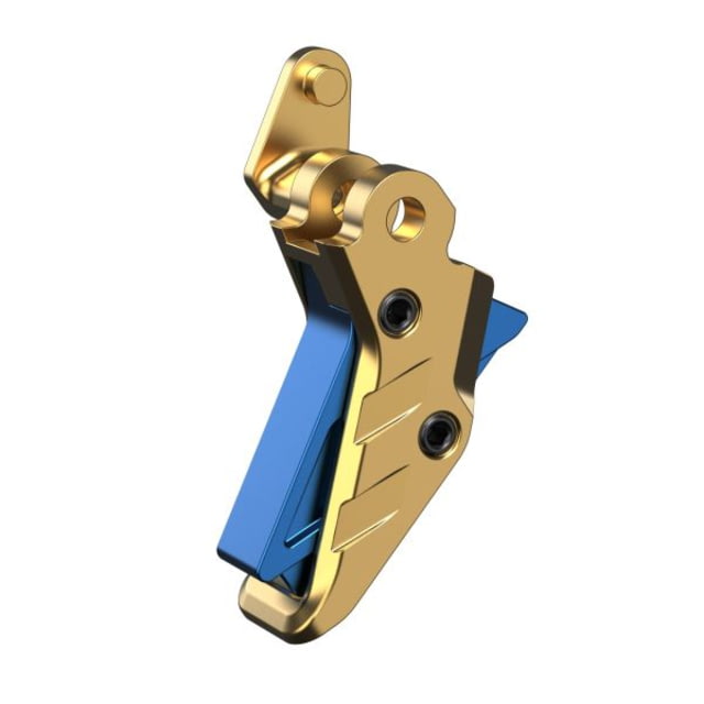 Tyrant CNC Intellifire Pistol Trigger SIG Sauer P365 Gold Shoe/Blue Hardware - Tyrant Cnc