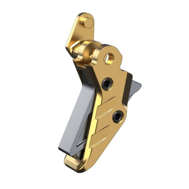 Tyrant CNC Intellifire Pistol Trigger SIG Sauer P365 Gold Shoe/Grey Hardware - Tyrant Cnc