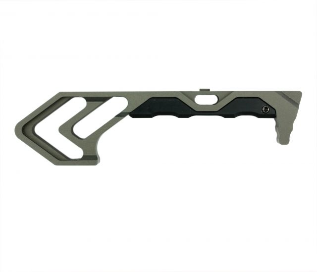 Tyrant CNC MOD ForeGrip AR-10/AR-15 5.5 in M-LOK/KeyMod Grey - Tyrant Cnc