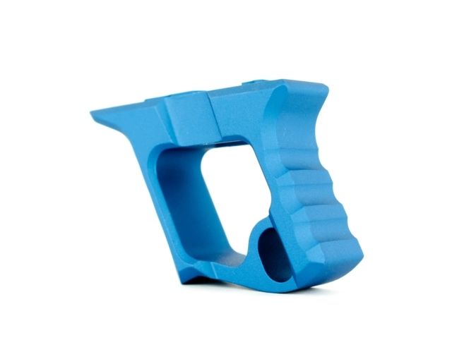 Tyrant CNC AR-15 Halo Handstop Blue - Tyrant Cnc