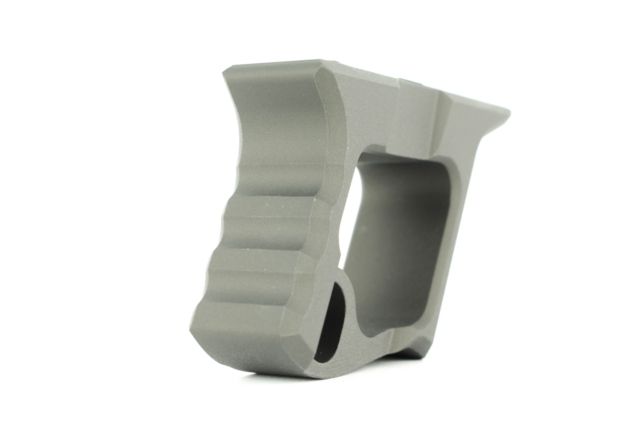 Tyrant CNC AR-15 Halo Handstop Grey - Tyrant Cnc