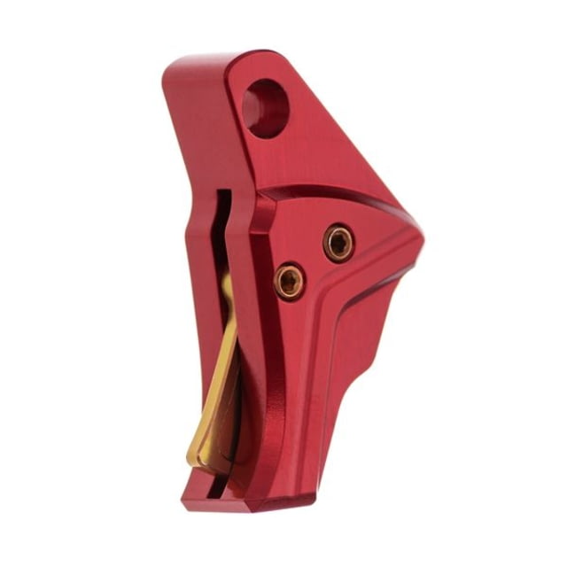 Tyrant CNC I.T.T.S Glock Hybrid Pistol Triggers Red-Gold - Screw/ Safety - Tyrant Cnc