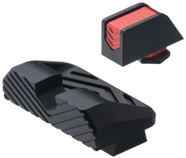 Tyrant CNC Glock Compatible Two-Piece Sights 42/43/43X/48 Red - Tyrant Cnc