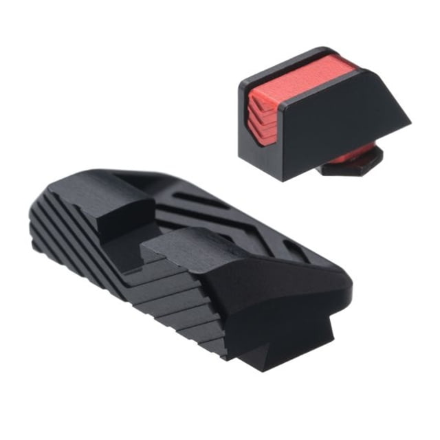 Tyrant CNC Glock Compatible Two Piece Sights Full Size Red - Tyrant Cnc
