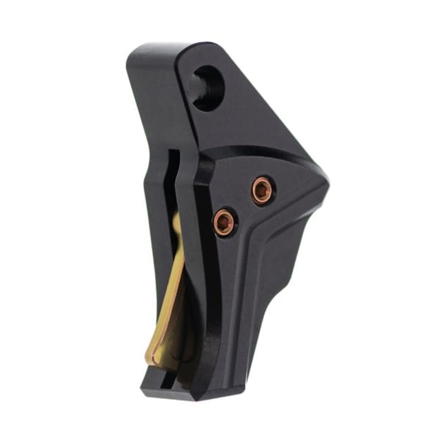 Tyrant CNC Glock Gen 5 Compatible Trigger Screw/Safety Black/Gold