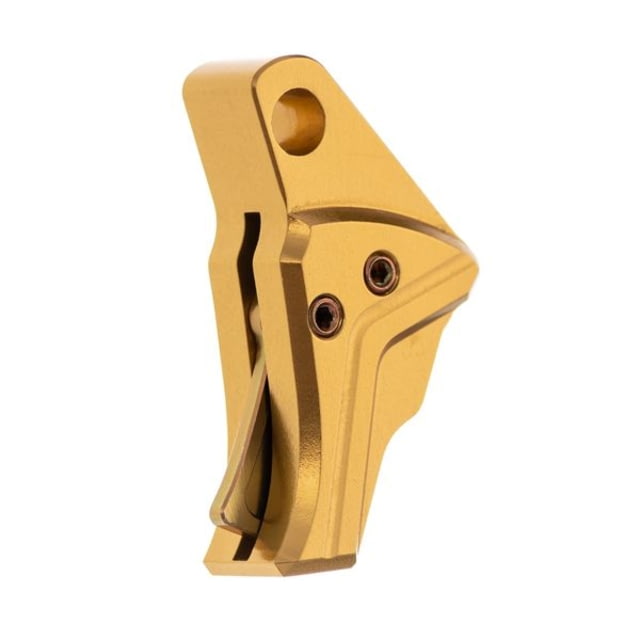 Tyrant CNC Tyrant CNC Glock GEN3-4 Compatible Pistol Trigger Gold-Gold - Screw/ Safety