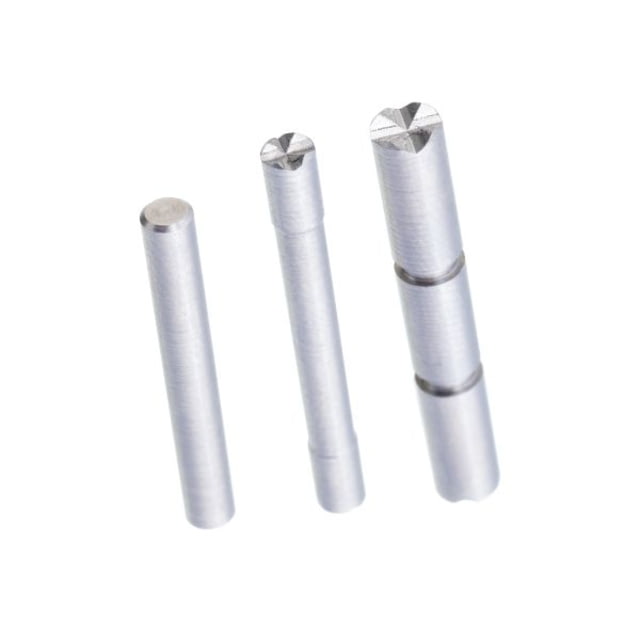 Tyrant CNC Glock Gen3 Pins w/Diamond Cut Raw Aluminum - Tyrant Cnc