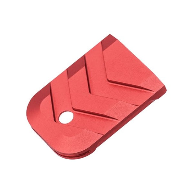 Tyrant CNC Glock Magazine Base Plate Red - Tyrant Cnc