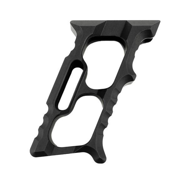 Tyrant CNC HALO Series MiniVert Grip MLOK/Keymod Black - Tyrant Cnc