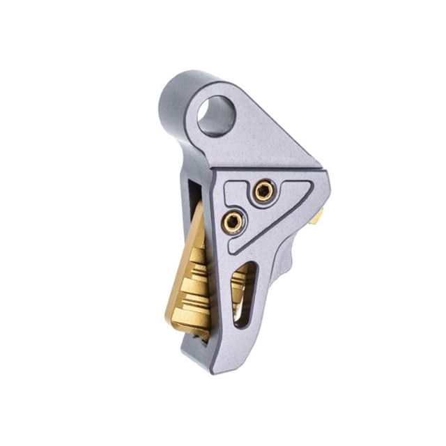 Tyrant CNC Hellcat/Hellcat Pro Trigger Shoe Grey/Gold - Tyrant Cnc