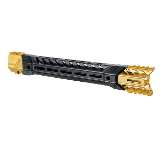 Tyrant CNC NexGen 15in AR Rail Gold - Tyrant Cnc