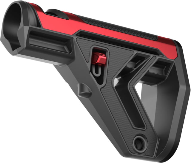 Tyrant CNC NexGen AR Collapsible Buttstocks Red - Tyrant Cnc