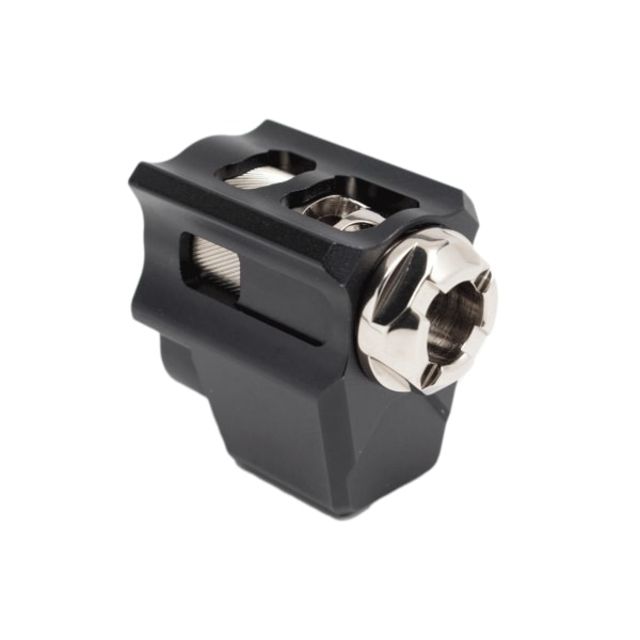 Tyrant CNC T-Comp Glock Gen 3 Compensator Black/Nickel - Tyrant Cnc