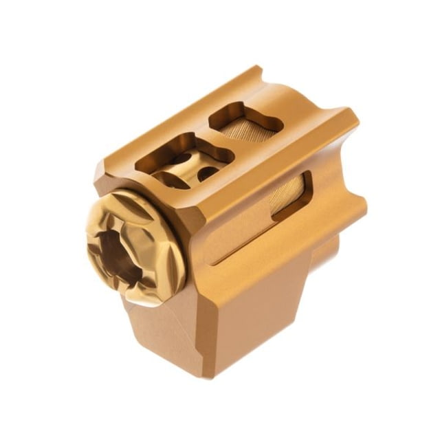 Open Box Dealer Demo Tyrant CNC T-Comp Glock Gen 3 Compensator Gold/Gold TD-TCOMP-Gen3-Gold/Gold - Tyrant Cnc