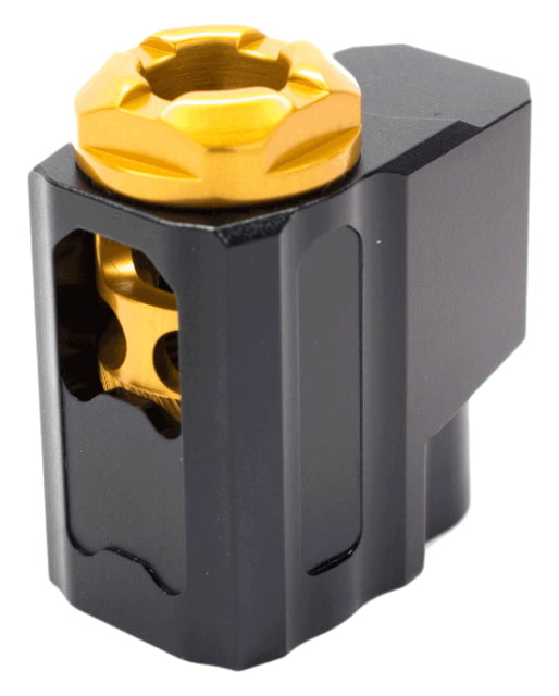 USED Tyrant CNC T-Comp Sig Sauer Compensator Model P365 Black/Gold TD-P365COMP-BLK/GOLD EDEMO1 Used Condition Fair - Tyrant Cnc