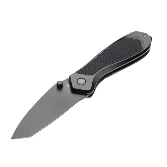 Tyrant CNC T.D.C.001 3in Folding Knife Tanto Blade D2 Steel Black/Black - Tyrant Cnc