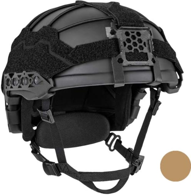 UARM BHBH Boltless High-Cut Ballistic Helmet Type IIIA Threat Level Coyote L - Uarm