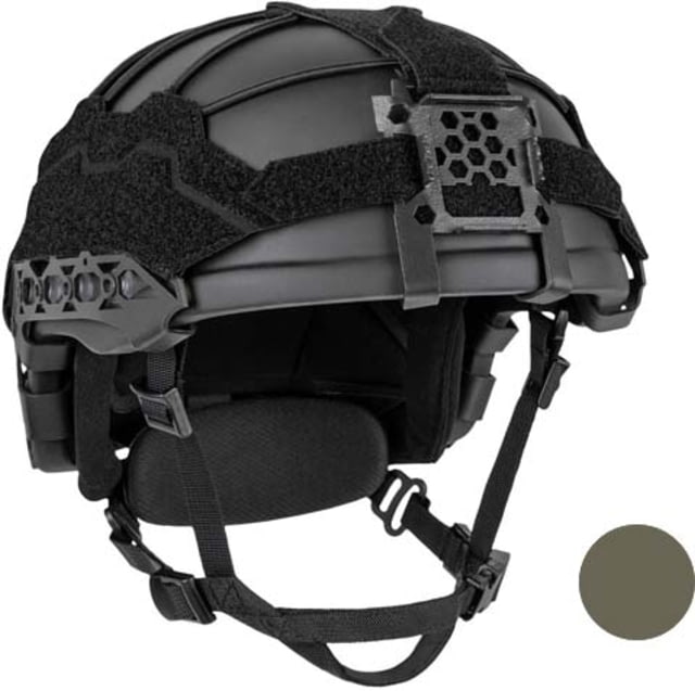 UARM BHBH Boltless High-Cut Ballistic Helmet Type IIIA Threat Level Ranger Green XL - Uarm
