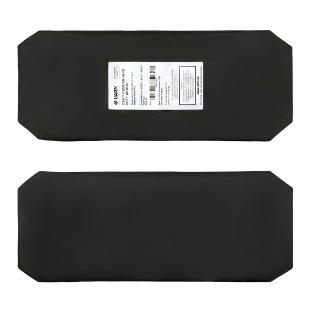 UARM CSA Cummerband Soft Armor Insert Type IIIA Threat Level Black Medium - Uarm