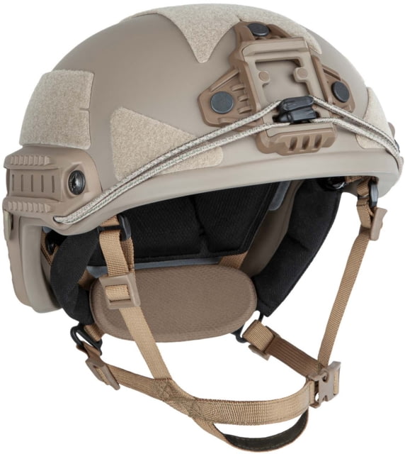 UARM HCBH High Cut Ballistic Helmet Type IIIA Threat Level Tan XL - Uarm