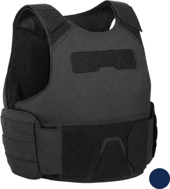UARM MV Metropolis Vest Type II Threat Level Skeletal Cummerbund Navy/Blue L-XL - Uarm