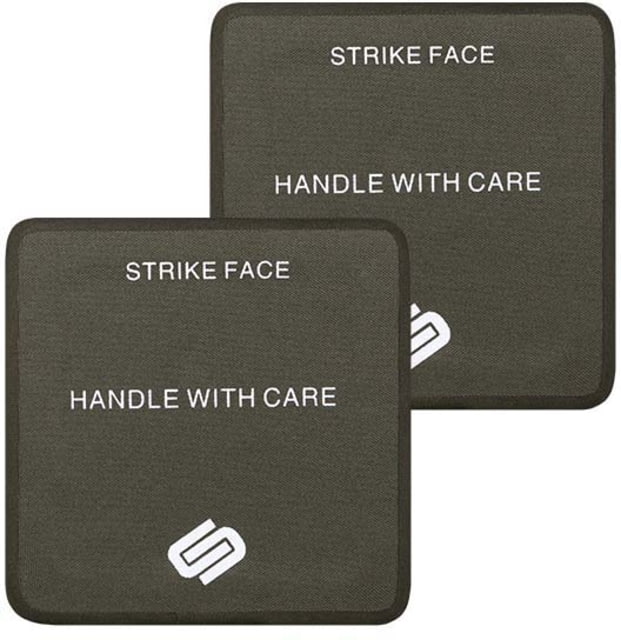 UARM SA3USP Level III+ UHMWPE Side Armor Plates 6in x 6in Pair Black One Size - Uarm
