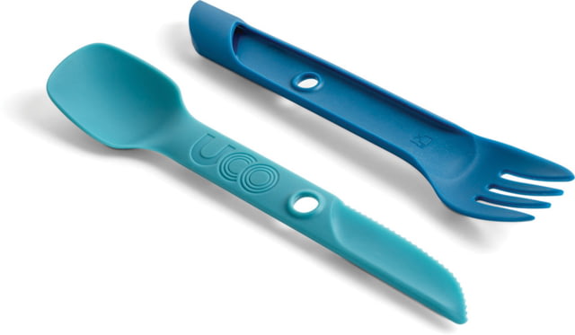 UCO Switch Spork Utensil Set Blue 7" overall F-SP-SWITCH BLUE