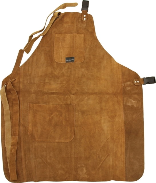 UJ Ramelson Three Pocket Carvers Apron Brown Suede 3 POCKET LEATHER APRON - Uj Ramelson