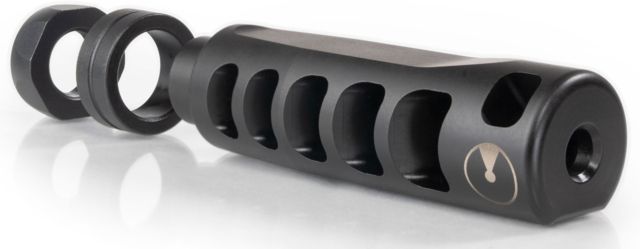 USED Ultradyne Apollo S Compensator 6.5mm 5/8x24 Black Nitride  EDEMO1 Condition Parts Only/Salvage Defective - Ultradyne