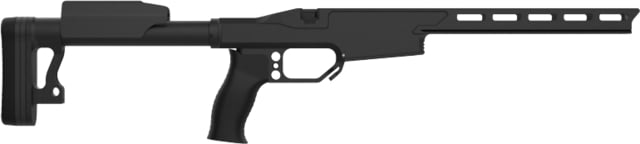 Ultradyne UD5 Chassis Combo Tikka T3 SA RH + Lightwt. Butt Stock Med. Black Anodized - Ultradyne