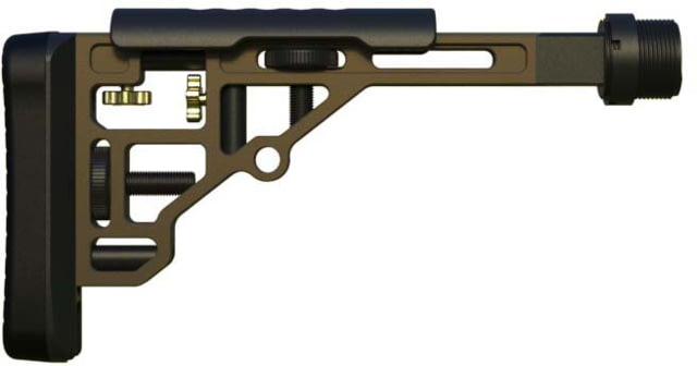 Ultradyne Adjustable Butt Gen 2 Buffer Rifle Stock Midnight Bronze - Ultradyne
