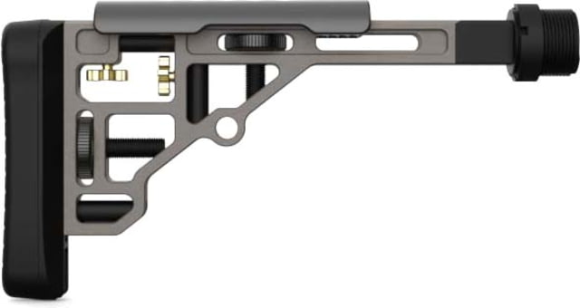 Ultradyne Adjustable Butt Gen 2 Buffer Rifle Stock Sniper Grey - Ultradyne