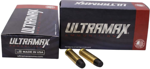 Ultramax .500 S&W Magnum 440 Grain Jacketed Hollow Cavity Pistol Ammo 20 Rounds ramax .500 S&W Magnum 440 Grain Jacketed Hollow Cavity Pistol 20 Rounds Ammo