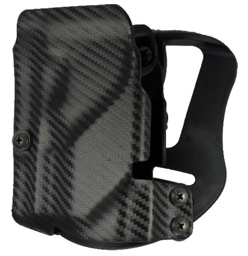 Universal Mount Holster with Paddle, Right Hand, Black, UMH3C-RH-PDL