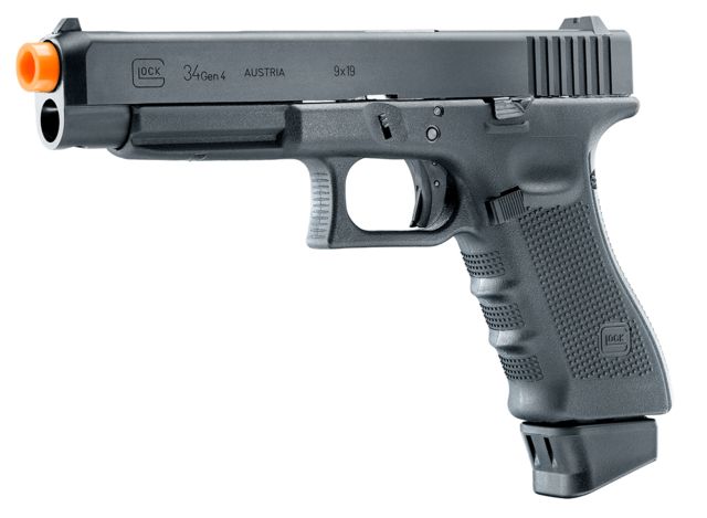 US Umarex Glock 34 Gen4 CO2 Pistol, Black, 2276315 Tech Data