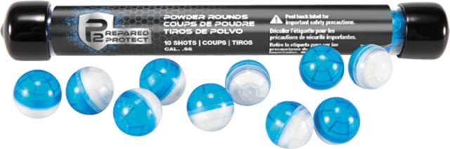 Umarex T4e P2p .68 Cal. Powder Ball Blue/white 10-pack - Umarex