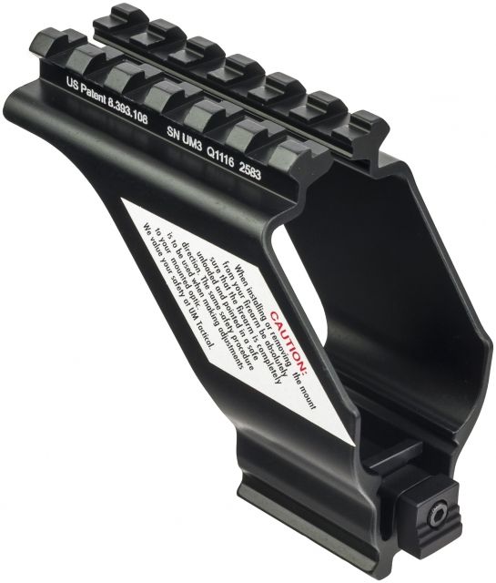 USED UM Tactical UM3X SIGHT X MOUNT Black UM3X-BLK EDEMO1 Used Condition Like New - Um Tactical
