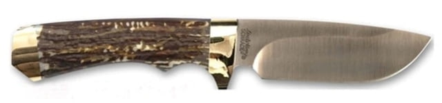Uncle Henry 182UH Elk Next Gen Fixed Blade Drop Point Knife 3.8in 7Cr17Mov Stainless Steel Blade Staglon Handle