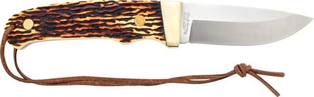 Uncle Henry Pro Hunter Full Tang Fixed Blade Knife Black / Silver Medium - Uncle Henry