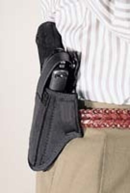 Uncle Mike's Super Belt Slide Holster Ambidextrous Matte Black