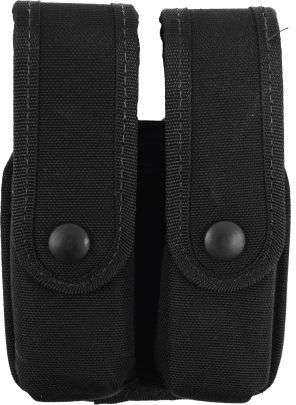 Uncle Mike's Fitted Pistol Magazine Cases Double w/Flaps for Single Row Mags - Uncle Mike's